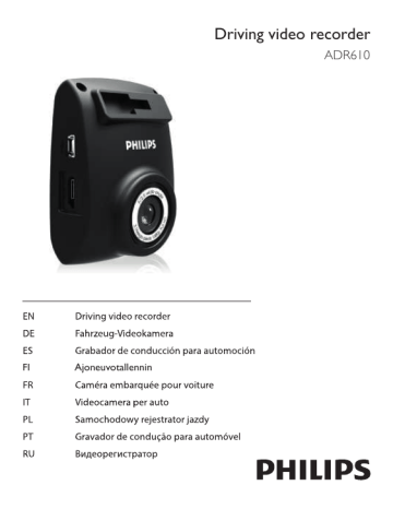 Philips ADR61BLX1 Benutzerhandbuch | Manualzz Philips ADR61BLX1 Benutzerhandbuch | Manualzz