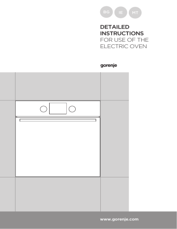 Gorenje BO636E11X User manual Gorenje BO636E11X User manual