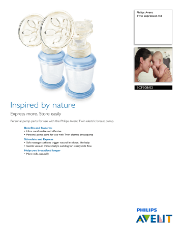 SCF308/02 Philips Twin Expression Kit SCF308/02 Philips Twin Expression Kit