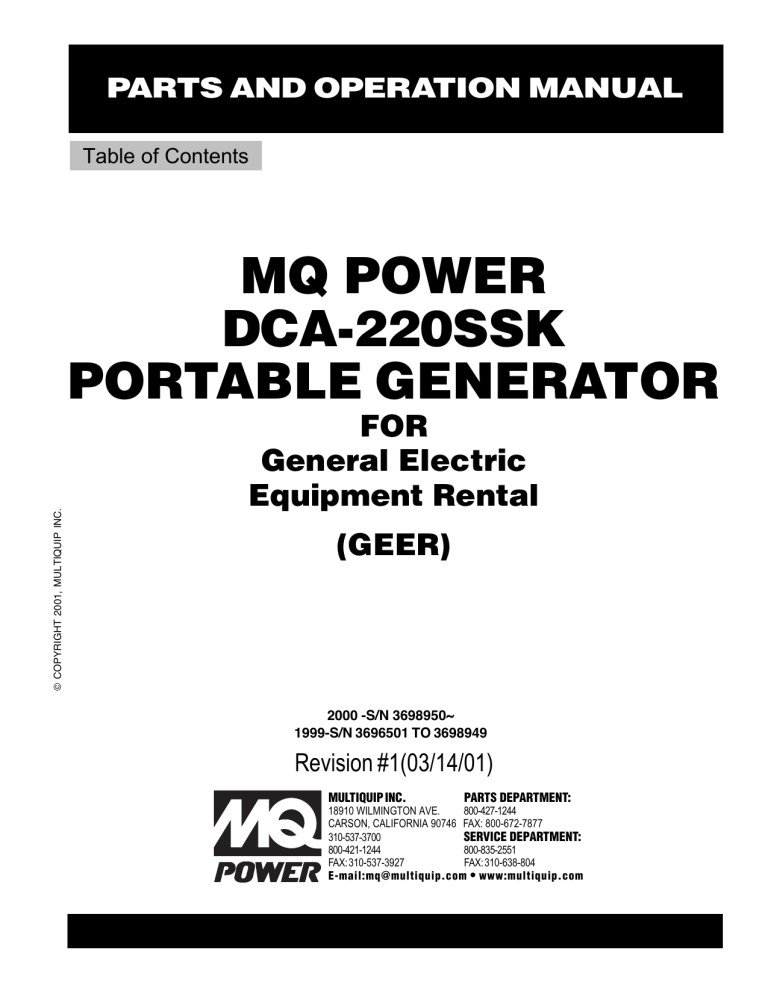 mq power dca-220ssk portable generator mq power dca-220ssk portable generator