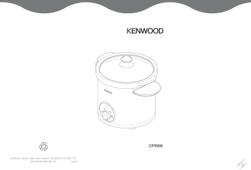 Kenwood CP665 User manual | Manualzz