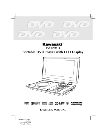 Portable DVD Player with LCD Display | Manualzz Portable DVD Player with LCD Display | Manualzz