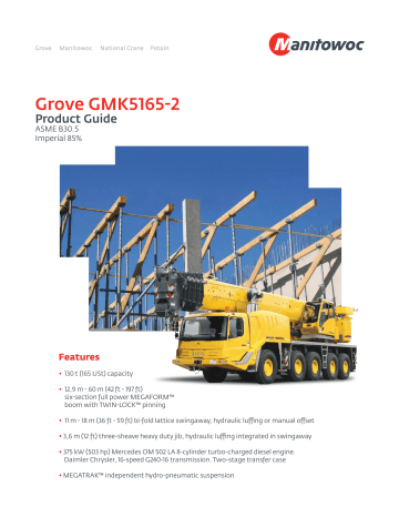 Grove GMK5165-2 | Manualzz