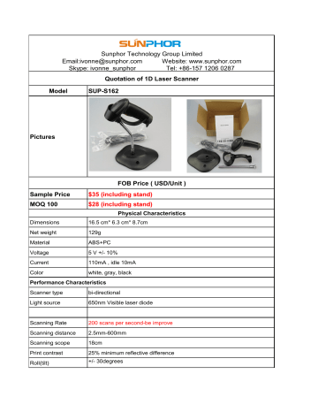 Sunphor Technology Group Limited Email: Sunphor Technology Group Limited Email: