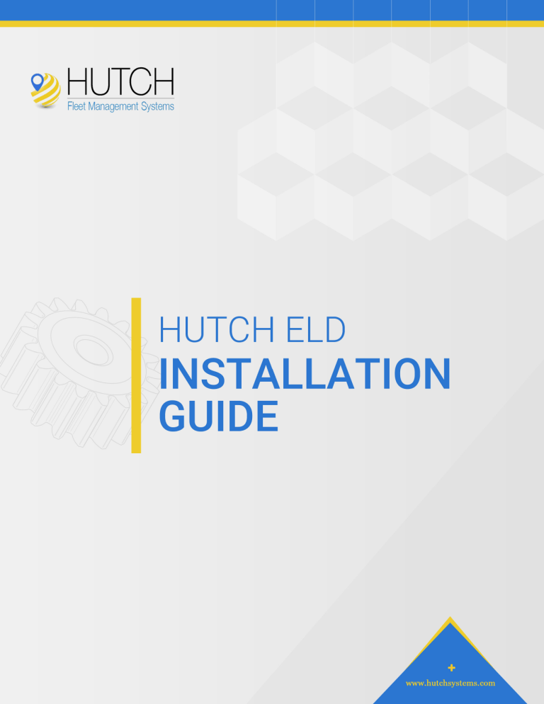 ELD Installation Guide ELD Installation Guide