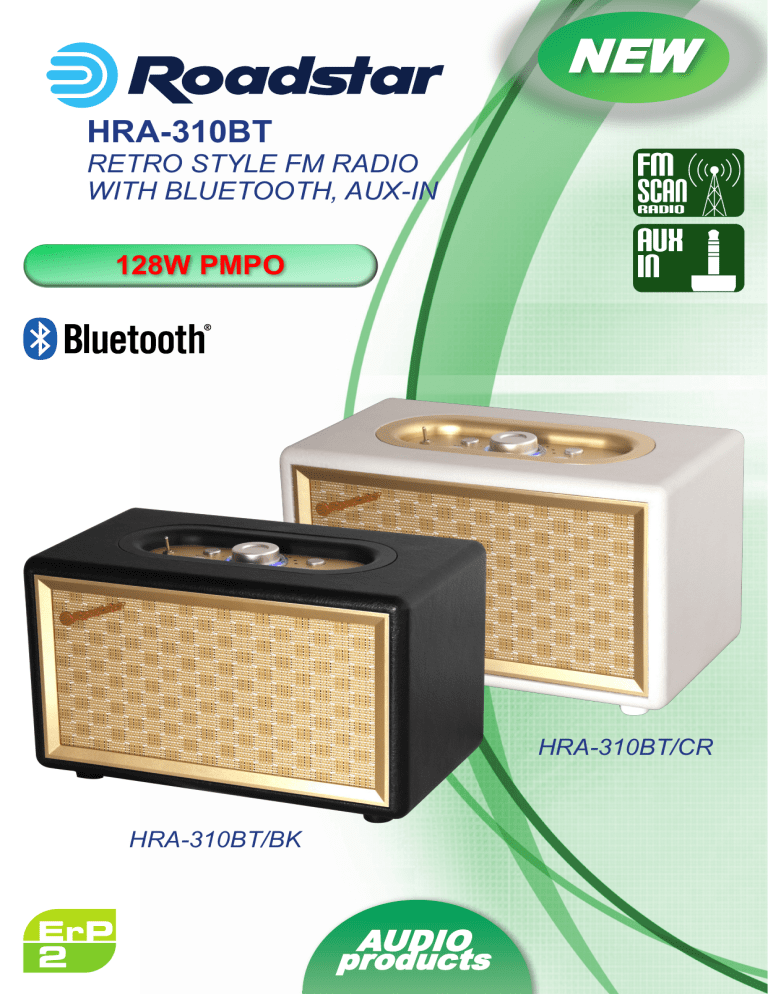 HRA-310BT - produktinfo.conrad HRA-310BT - produktinfo.conrad
