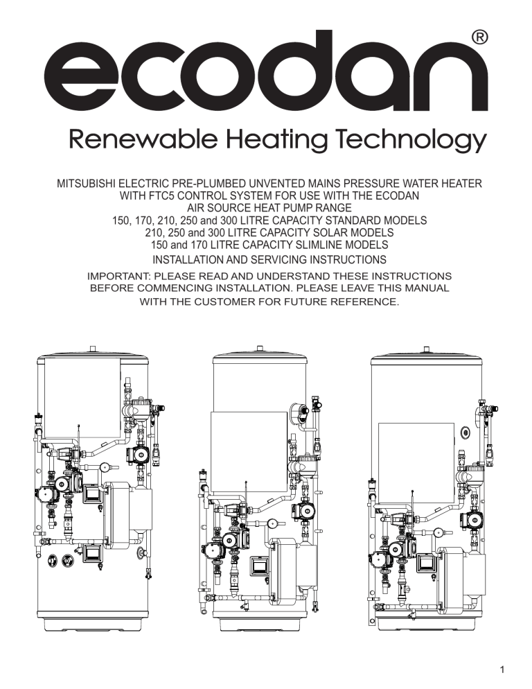mitsubishi electric pre-plumbed unvented mains pressure water mitsubishi electric pre-plumbed unvented mains pressure water