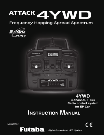 Futaba 4YWD Instruction manual | Manualzz