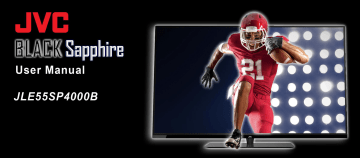 JVC BlackSapphire JLE55SP4000 User manual | Manualzz JVC BlackSapphire JLE55SP4000 User manual | Manualzz