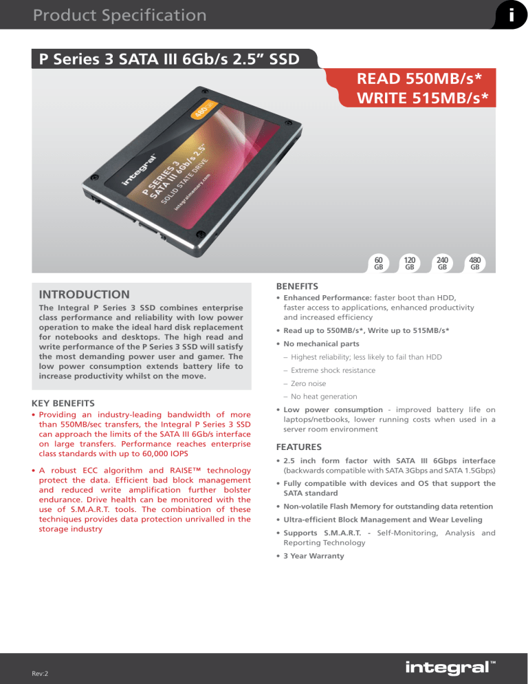 Product Specification Product Specification