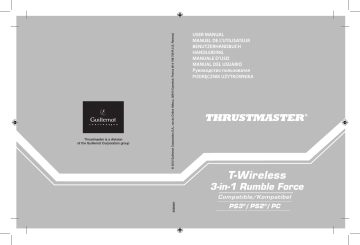 Thrustmaster 2960696 2962067 User manual Thrustmaster 2960696 2962067 User manual