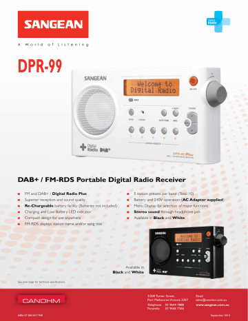 DPR-99 - Appliances Online DPR-99 - Appliances Online