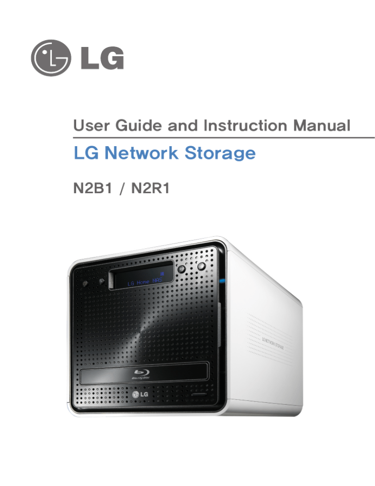 LG N2R1DD1, N2R1DD2, N2B1D, N2R1D, N2B1DB2, N2R1DB2, N2B1DD2 Owner's manual LG N2R1DD1, N2R1DD2, N2B1D, N2R1D, N2B1DB2, N2R1DB2, N2B1DD2 Owner's manual
