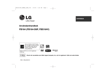 LG FB164 Owner's manual LG FB164 Owner's manual