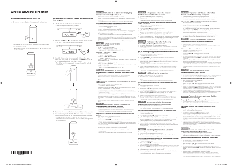 LG NB3740, NB3740N Quick start guide LG NB3740, NB3740N Quick start guide