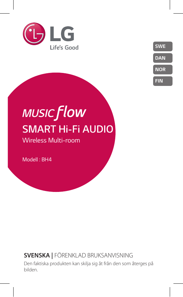 LG BH4, NP8350B User guide LG BH4, NP8350B User guide