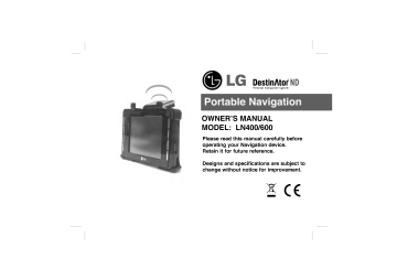 LG LAN-S450E2, LN400, LAN-S450, LN600 Owner's manual LG LAN-S450E2, LN400, LAN-S450, LN600 Owner's manual