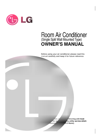 LG LS-F1260CL, LS-J0760HL, LS-F1260HL Owner's manual LG LS-F1260CL, LS-J0760HL, LS-F1260HL Owner's manual