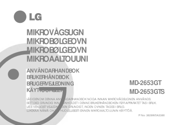 LG MD-2653GT Owner's manual LG MD-2653GT Owner's manual
