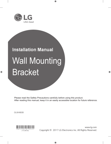 LG OLW480B Owner's manual LG OLW480B Owner's manual