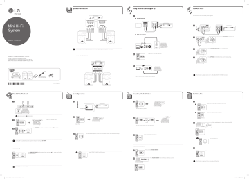 LG CM9950 User guide LG CM9950 User guide