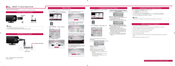 LG 50PH4700, 39LN560Y Quick Setup guide LG 50PH4700, 39LN560Y Quick Setup guide