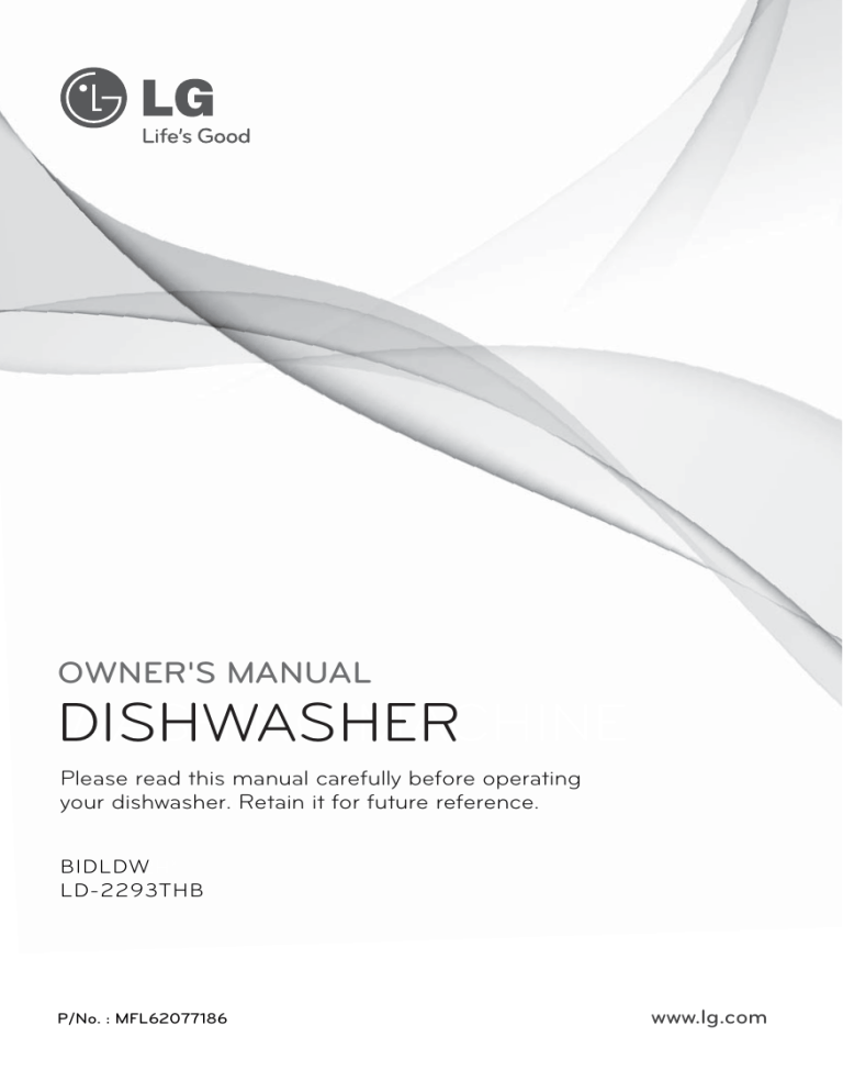 LG BIDLDW Owner's manual LG BIDLDW Owner's manual