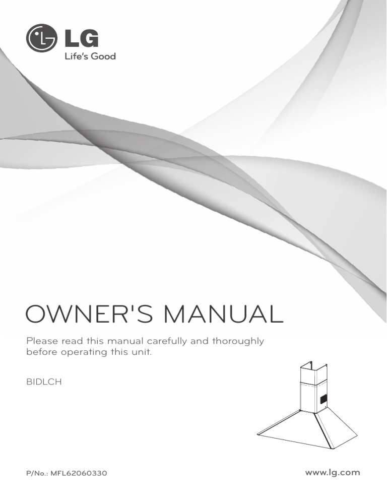 LG BIDLCH Owner's manual LG BIDLCH Owner's manual