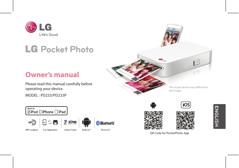 LG PD233.DCHNLLK, PD233.DFRALLK, PD233.DITALLK, PD233.DTURLLK, PD233.DSWELLK, PD233.DDZALLK, PD233.DRUSLLK, PD233.DTWNLLK, PD233.DSGPLLK, PD233.DEGYLLK Owner's manual LG PD233.DCHNLLK, PD233.DFRALLK, PD233.DITALLK, PD233.DTURLLK, PD233.DSWELLK, PD233.DDZALLK, PD233.DRUSLLK, PD233.DTWNLLK, PD233.DSGPLLK, PD233.DEGYLLK Owner's manual