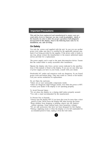 LG 566LE Owner's manual LG 566LE Owner's manual