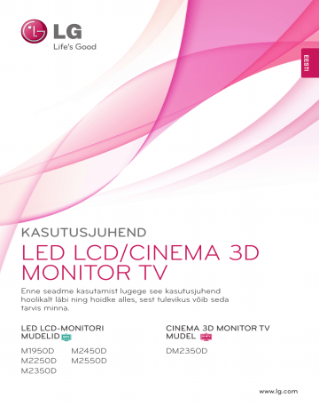 LG M2450D-PZ, DM2350D-PZ, M2250D-PZ, DM2350D Owner's manual LG M2450D-PZ, DM2350D-PZ, M2250D-PZ, DM2350D Owner's manual