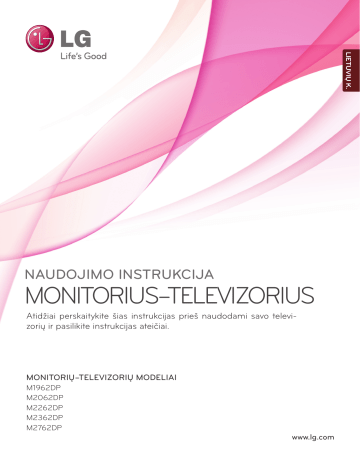 LG M2362DP-PZ Owner's manual LG M2362DP-PZ Owner's manual