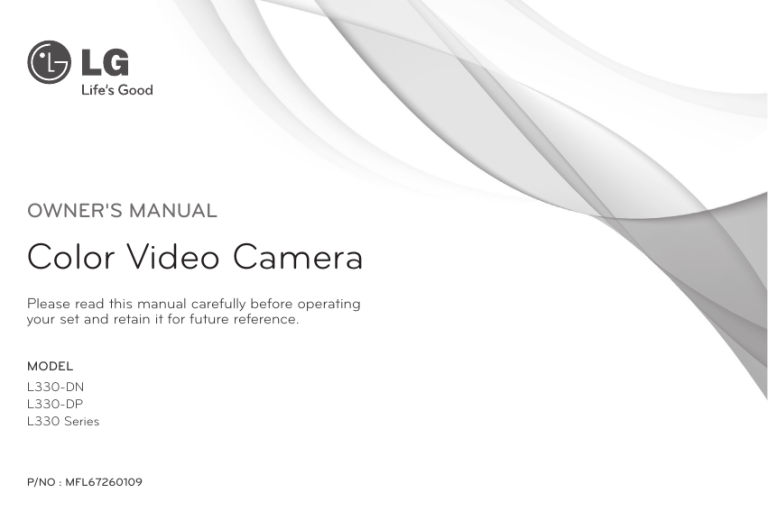 LG L330-DP Owner's manual LG L330-DP Owner's manual