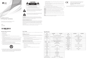 LG LCV5300R-BP User guide LG LCV5300R-BP User guide