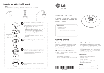 LG LFL1300 Owner's manual LG LFL1300 Owner's manual