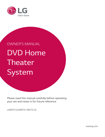 LG LHD675 Owner's manual | Manualzz LG LHD675 Owner's manual | Manualzz