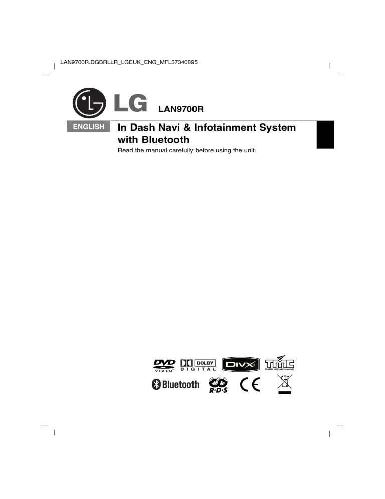 LG LAN9700R Owner's manual LG LAN9700R Owner's manual