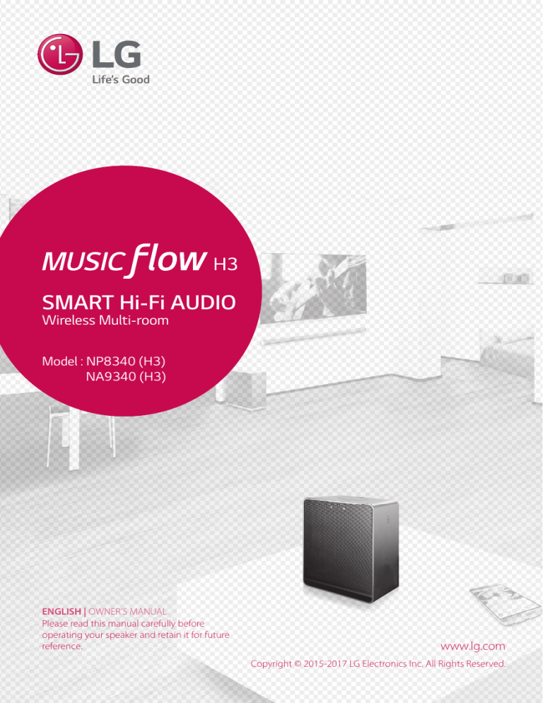 LG NP8340 Owner's manual LG NP8340 Owner's manual