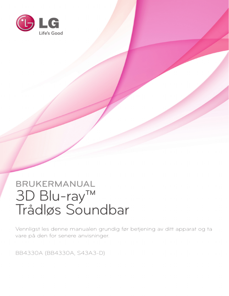 LG BB4330A Owner's manual LG BB4330A Owner's manual