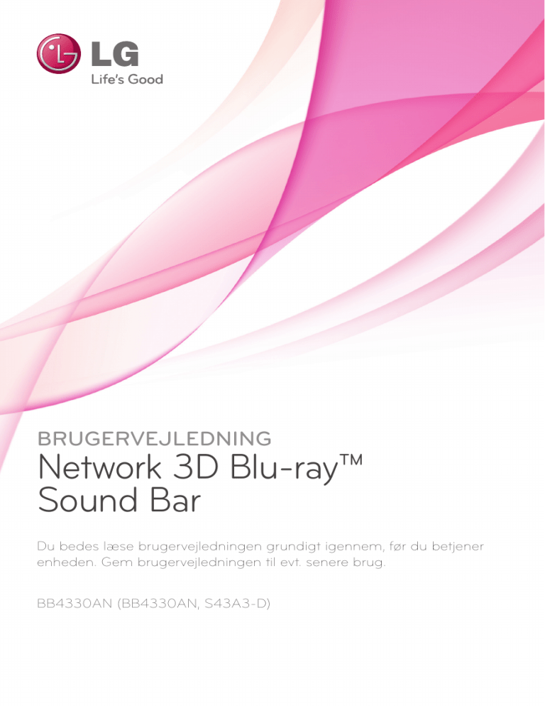 LG BB4330AN Owner's manual LG BB4330AN Owner's manual