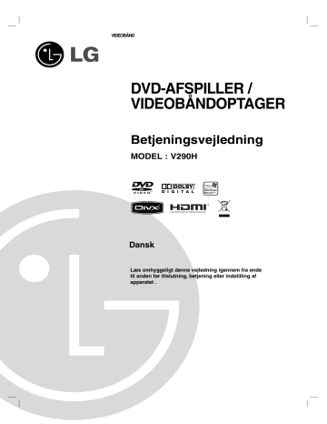 LG V290H Owner's manual LG V290H Owner's manual