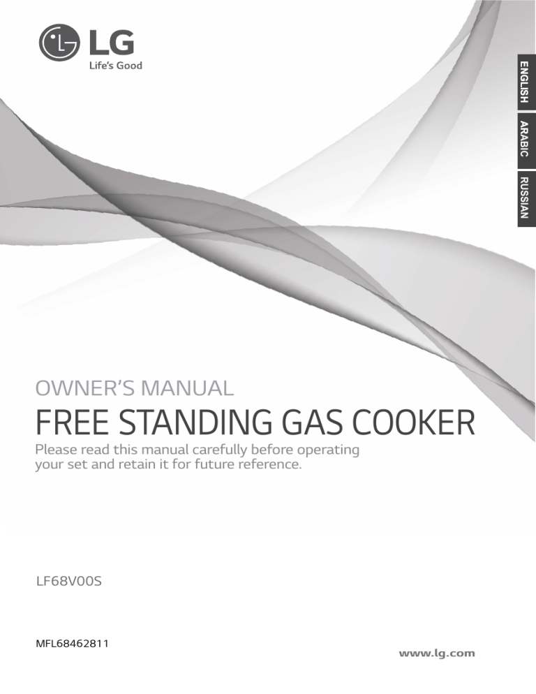 LG LF68V00S Owner's manual LG LF68V00S Owner's manual