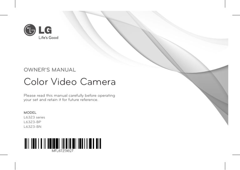LG L6323-BP User guide LG L6323-BP User guide