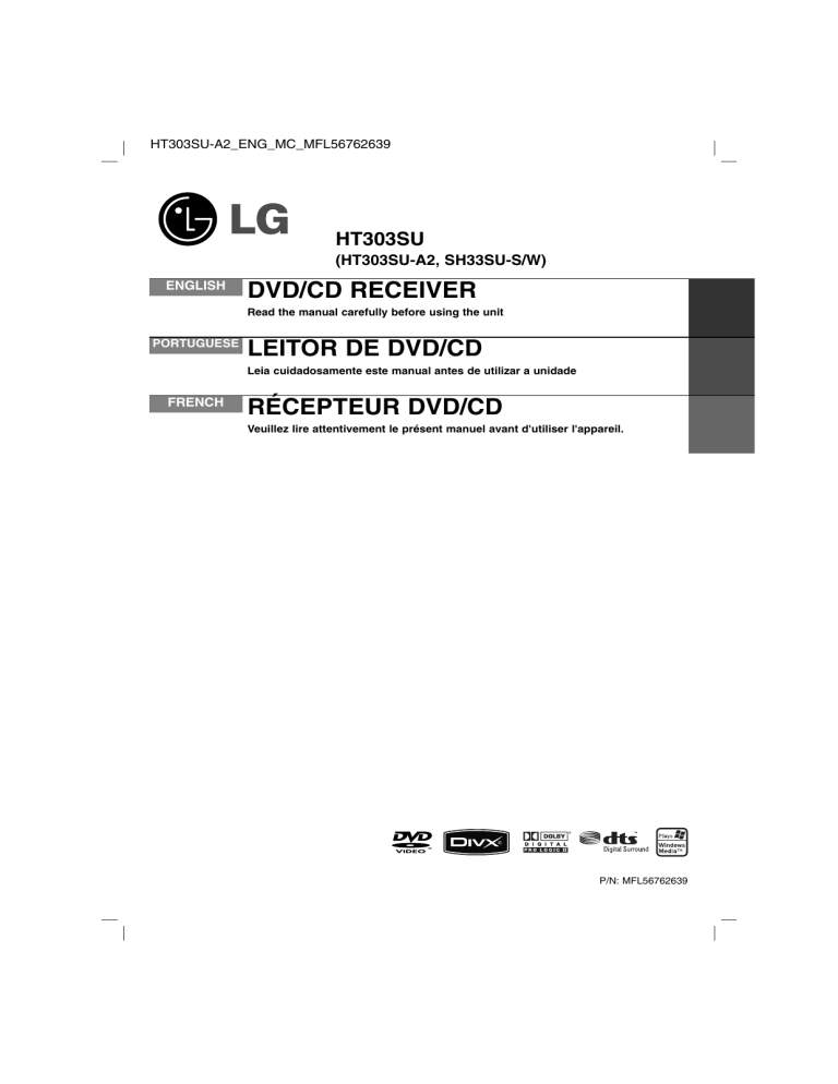 LG AS-303SU Owner's manual LG AS-303SU Owner's manual