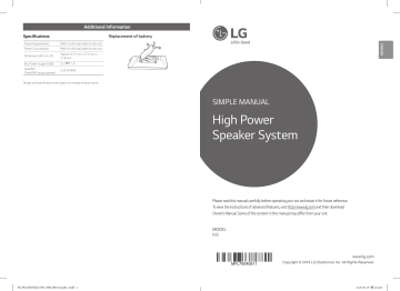 LG FJ5 User guide LG FJ5 User guide