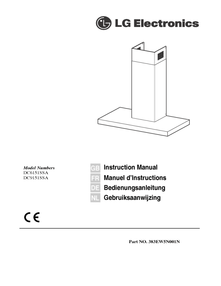 LG DC6151SSA, DC6151S Owner's manual LG DC6151SSA, DC6151S Owner's manual