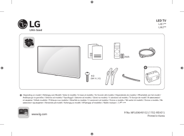 LG 32LJ610V Owner's manual LG 32LJ610V Owner's manual