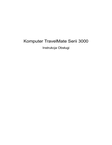 Acer TravelMate 3000 User Manual | Manualzz