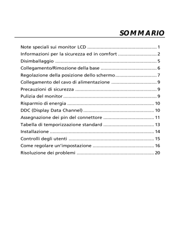 Acer B273PHL Guida per l’utente | Manualzz Acer B273PHL Guida per l’utente | Manualzz