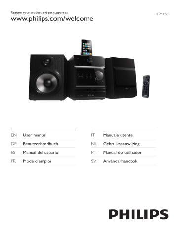 Philips DCM377/12 User manual Philips DCM377/12 User manual